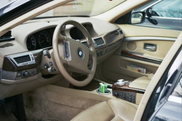 BMW 760Li 6 LITER V-12 TWIN TURBO 440HP 2003 BLACK 74000 MILES for sale in New Richmond, OH – photo 13