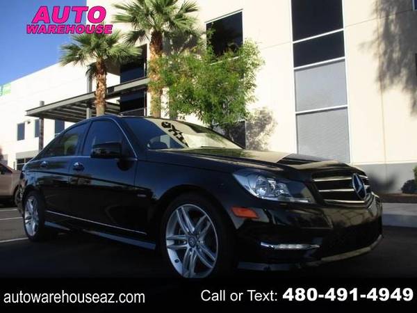 2012 Mercedes-Benz C-Class 4dr Sdn C 250 Sport RWD for sale in Chandler, AZ