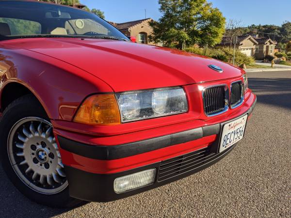 Collectible 1995 BMW 318i Convertible LOW MILES, GARAGE KEPT for sale in Santee, CA – photo 2