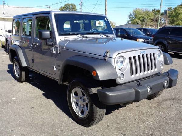 Jeep Wrangler 4wd 6 Speed Manual Sport Used Jeeps Hard Top We Finance for sale in eastern NC, NC – photo 4