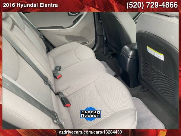 2016 Hyundai Elantra SE 4dr Sedan 6A (US) ARIZONA DRIVE FREE... for sale in Tucson, AZ – photo 12