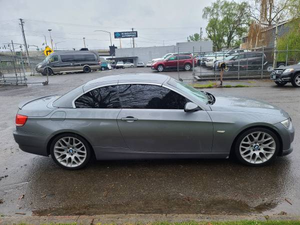 2009 BMW 328i Grey/Brown Hard Top Convertible Rare 6 Speed Manual for sale in Portland, OR – photo 5