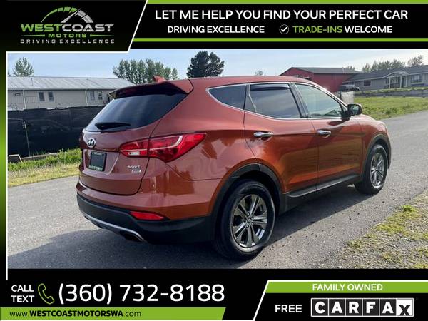 2014 Hyundai Santa Fe Sport Sport Utility 4D FOR ONLY - cars & for sale in Bellingham, WA – photo 7