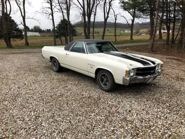 1971 Chevrolet El Camino- Factory LS5 - cars & trucks - by owner -... for sale in WAYNESBURG, OH