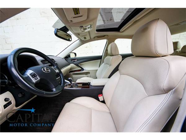 12 Lexus IS350 AWD w/Nav, Heated & Cooled Seats! Financing Avail! for sale in Eau Claire, MN – photo 5