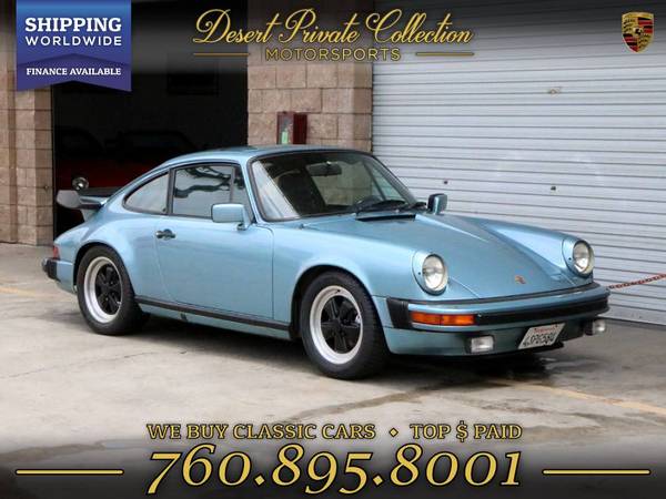 1982 Porsche 911sc Coupe Coupe HURRY UP, JUST REDUCED! for sale in Palm Desert , CA – photo 3