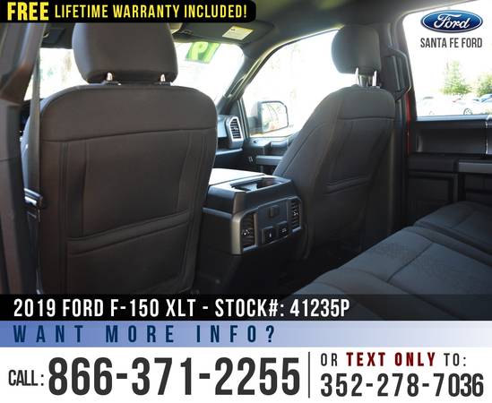 2019 FORD F150 XLT 4WD Camera, Touchscreen, Running Boards for sale in Alachua, FL – photo 18