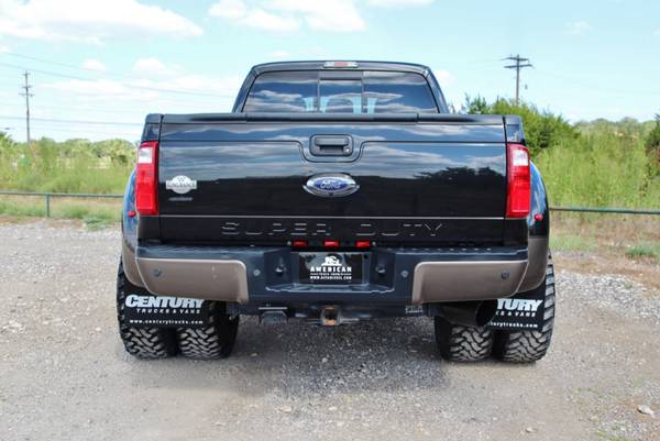 2015 FORD F350 KING RANCH 4X4 - BLK ON BLK - NAV ROOF- NEW 35" TOYO MT for sale in Liberty Hill, TX – photo 8
