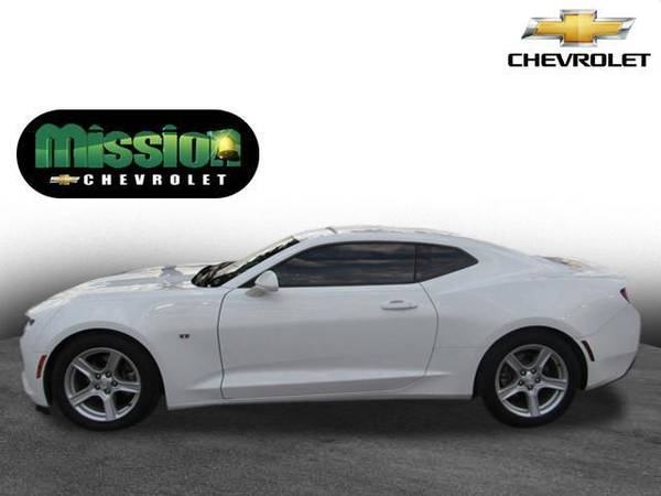 2017 Chevy Chevrolet Camaro 1LS coupe Summit White - cars & trucks -... for sale in El Paso, TX – photo 2