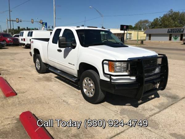 2011 GMC Sierra 2500HD 4WD Ext Cab 144.2" SLE for sale in Durant, OK – photo 8