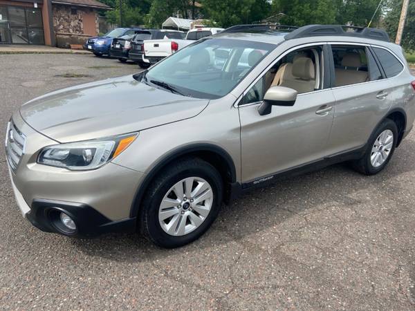 2015 Subaru Outback 4dr Wgn 2.5i Premium 74K Miles Cruise auto Clean... for sale in Duluth, MN – photo 2