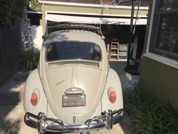 1966 Volkswagen Bug with Sunroof and Rack For Sale for sale in Redwood City, CA – photo 7