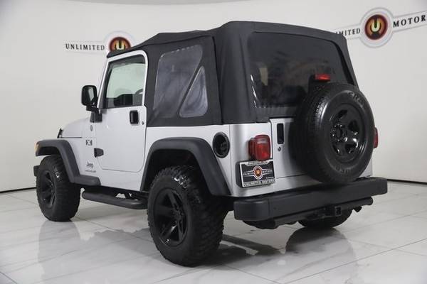 2004 Jeep Wrangler 2dr X - - by dealer - vehicle for sale in NOBLESVILLE, IN – photo 4