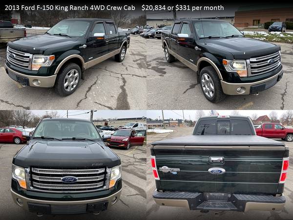 379/mo - 2013 Ford F150 F 150 F-150 XLT EcoBoostCrew Cab - Easy for sale in Chelsea, MI – photo 20