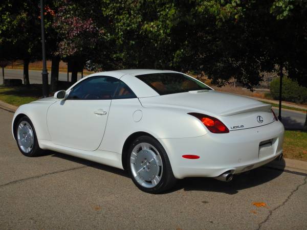 2002 Lexus SC430 Convertible White/Cinnamon 79k miles! - cars & for sale in Verona, PA – photo 6