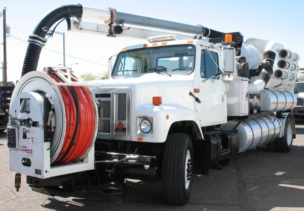 2002 International HydroVac Truck - DT530 8 7L and HD Allison Auto for sale in Mesa, AZ