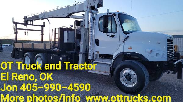 2012 Freightliner M2 37ft 10 Ton National Crane 400B Boom Truck for sale in Odessa, TX