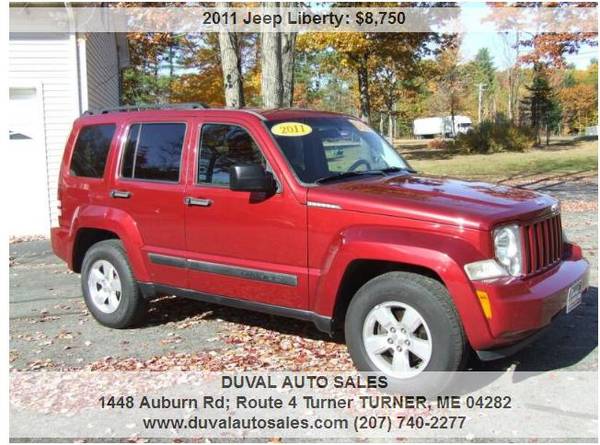 2011 Jeep Liberty Sport 4x4 4dr SUV 95008 Miles for sale in Turner, ME