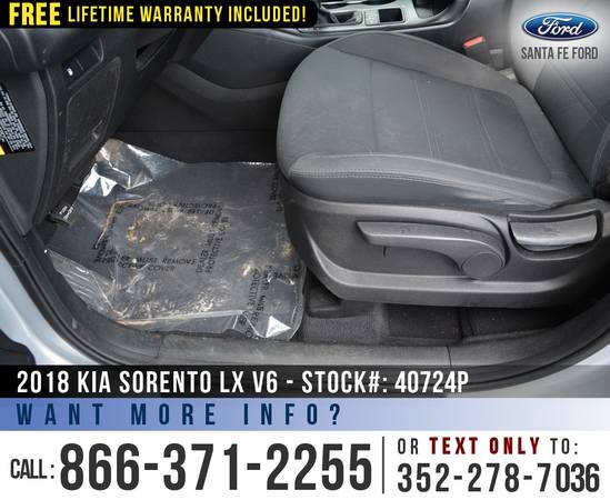 *** 2018 KIA SORENTO LX SUV *** Bluetooth - Cruise Control - SIRIUS... for sale in Alachua, FL – photo 14