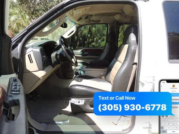 2005 Ford Excursion 137 WB 6.0L Eddie Bauer 4WD CALL / TEXT (3 for sale in Miami, FL – photo 13