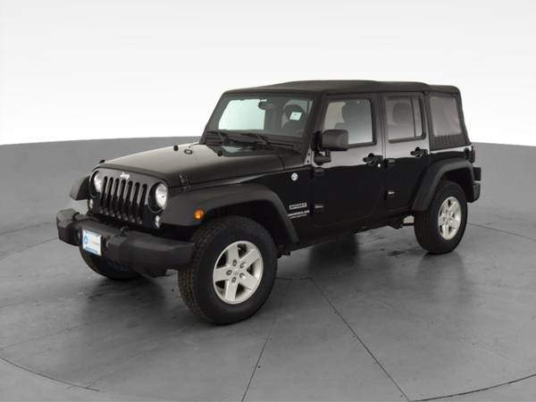 2017 Jeep Wrangler Unlimited Sport S Sport Utility 4D suv Black - -... for sale in Hartford, CT – photo 3