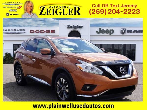 2017 Nissan Murano SL - - by dealer - vehicle for sale in Plainwell, MI – photo 4