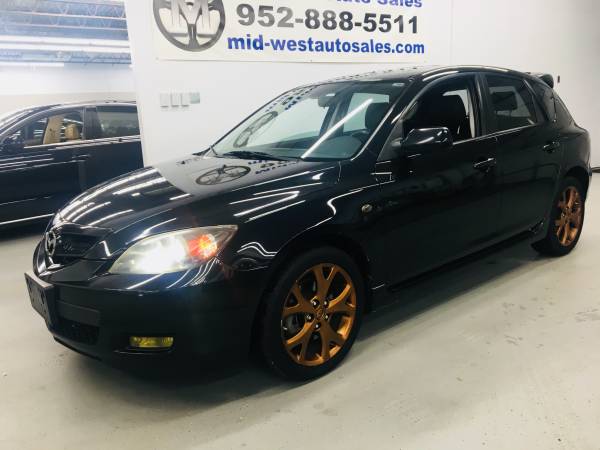 2009 MAZDA3 GT 5 Speed! Black Beauty! AWESOME CAR!! See. Drive. Love. for sale in Eden Prairie, MN