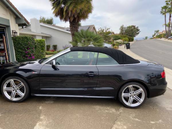 2011 Audi S5 Convertible Automatic 78, 000 miles Black Leather - cars for sale in Los Angeles, CA – photo 10