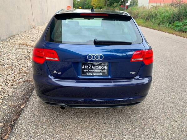 2013 Audi A3 Tdi - Desirable Diesel 45 MPG Hwy - Navi - Blue Pearl - L for sale in Madison, WI – photo 6
