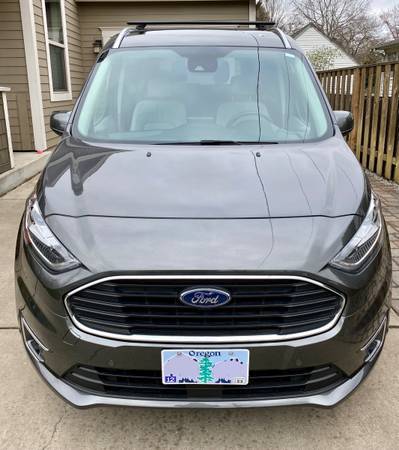 10k miles 2019 Ford Transit Connect Titanium Passenger Wagon LWB for sale in Portland, OR – photo 5