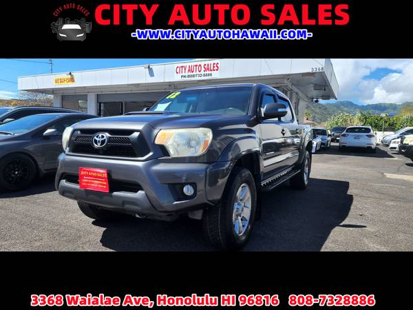 CITY AUTO SALES 2012 Toyota Tacoma Double Cab PreRunner Pickup for sale in Honolulu, HI
