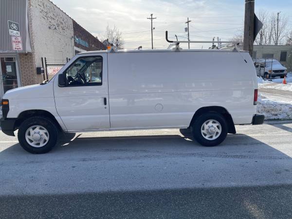 2008 Ford E150 Cargo Van V8 Ladder racks clean - - by for sale in Cleveland, OH