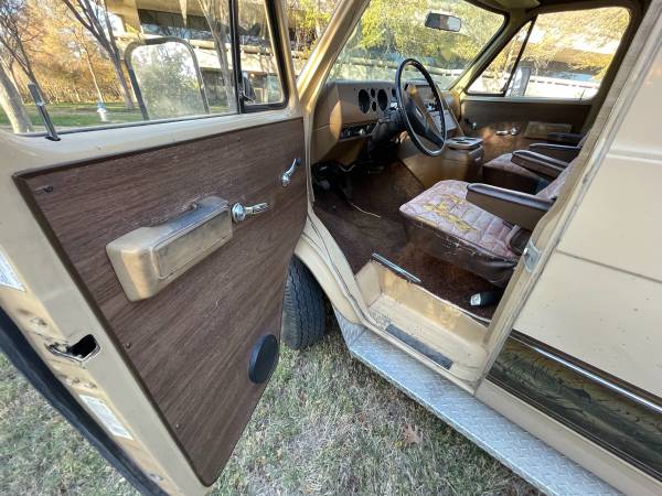 SOLD! 1978 G30 4X4 VAN - 74K MILES - RARE & SUPER COOL - cars & for sale in Plano, TX – photo 5
