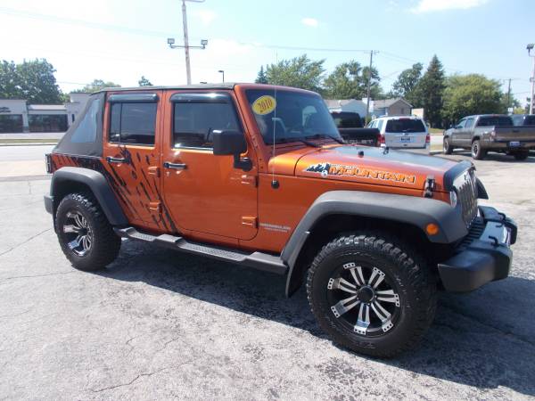 2010 JEEP WRANGLER UNLIMITED MOUNTAIN for sale in ST JOHN, IL – photo 3