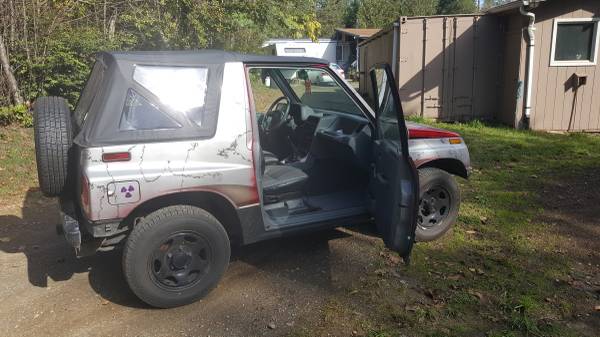 1991 Geo Tracker 4wd soft top for sale in seabeck, WA – photo 6