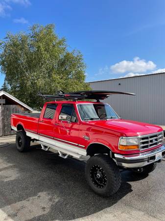 F350 crew cab long bed 4x4 manual transmission low miles - cars & for sale in ANACORTES, WA – photo 15