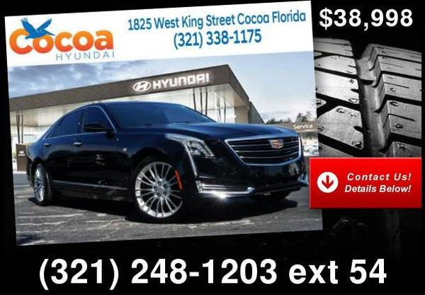 2018 Cadillac CT6 3 6L Luxury - - by dealer - vehicle for sale in Cocoa, FL