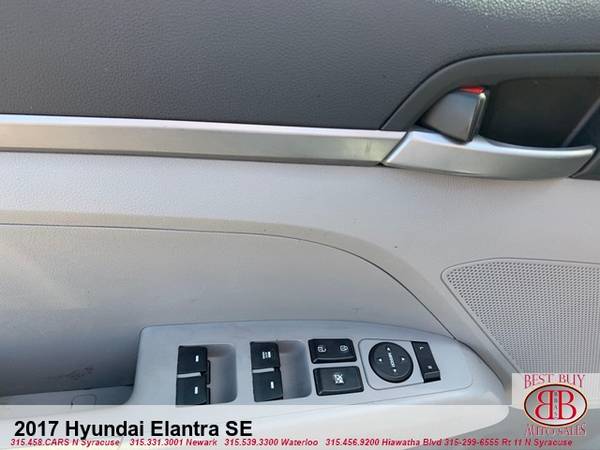 2017 HYUNDAI ELANTRA SE! EASY CREDIT APPROVAL! WE DO FINANCING! APPLY! for sale in Syracuse, NY – photo 13