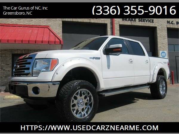 2014 FORD F150 LARIAT SUPERCREW 4X4*20" CHROME LRGS*CLEAN*WE FINANCE* for sale in Greensboro, NC
