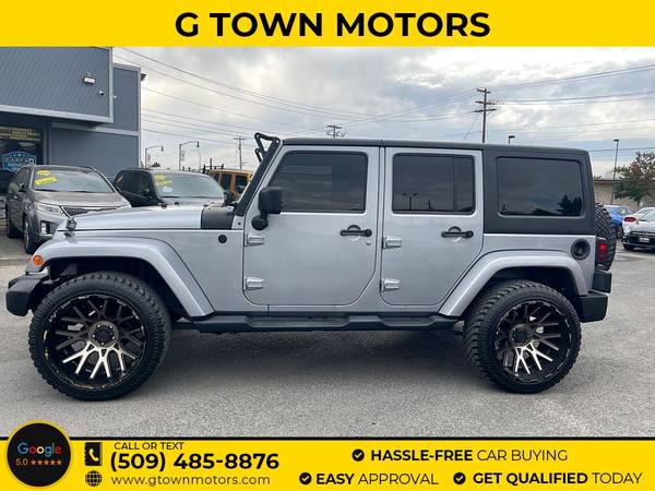 2014 Jeep Wrangler Unlimited Sahara 4x4SUV - - by for sale in Grandview, WA – photo 5