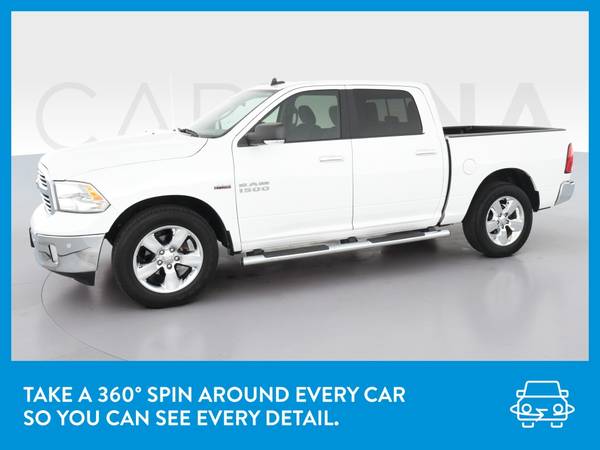 2017 Ram 1500 Crew Cab Big Horn Pickup 4D 5 1/2 ft pickup White for sale in Myrtle Beach, SC – photo 3