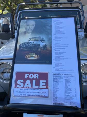 2003 Jeep Wrangler TJ Rubicon Tomb Raider 121 - - by for sale in San Dimas, CA – photo 14