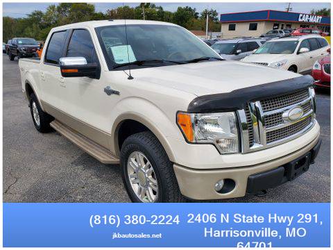 2009 Ford F150 SuperCrew Cab 4WD King Ranch Pickup 4D 5 1/2 ft Trades for sale in Harrisonville, MO