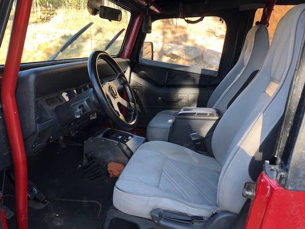 1995 JEEP YJ, 77K, Ext base, 4.0, 35's, TRADES WELCOME!! for sale in Alma, CO – photo 10