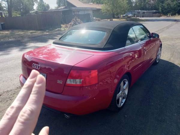 2006 audi a4 quattro cabriolet 3 0 for sale in Corvallis, OR – photo 5