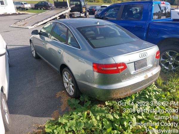 2010 Audi A6 3 0T quattro Premium Plus AWD Sedan NEEDS AN ENGIN for sale in Camp Hill, PA – photo 2