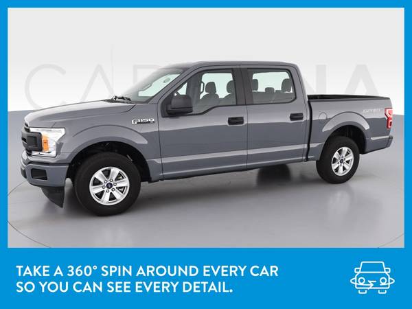 2019 Ford F150 SuperCrew Cab XL Pickup 4D 5 1/2 ft pickup Gray for sale in Brunswick, GA – photo 3