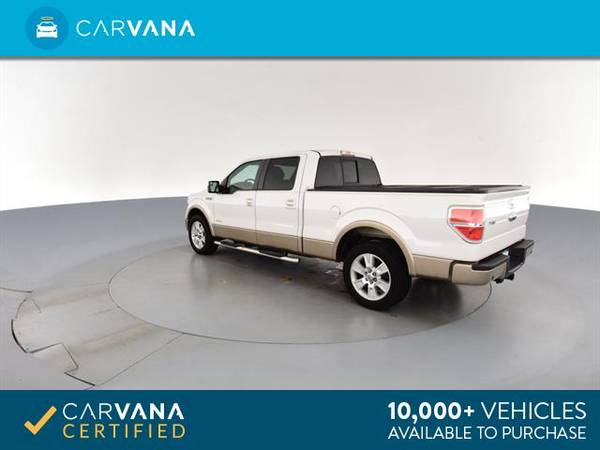 2013 Ford F150 SuperCrew Cab Lariat Pickup 4D 5 1/2 ft pickup WHITE - for sale in Memphis, TN – photo 8