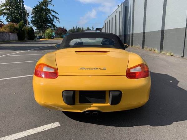 Yellow 2001 Porsche Boxster S 2dr Convertible for sale in Lynnwood, WA – photo 6