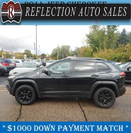 2014 Jeep Cherokee Trailhawk - Big Savings - cars & trucks - by... for sale in Oakdale, MN